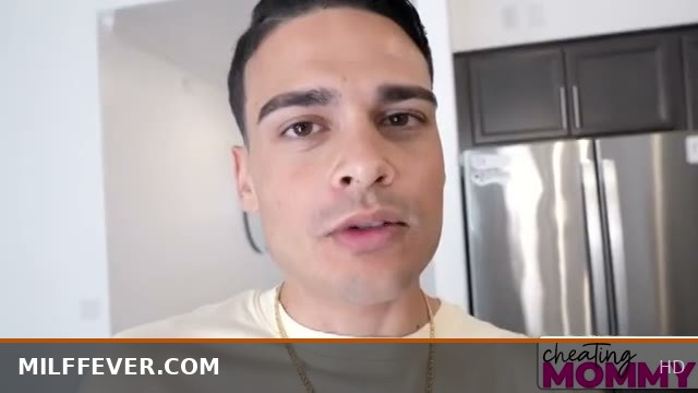 Brianna Coppage Catches Stepson Skipping Lunch and Fucks Him Passionately