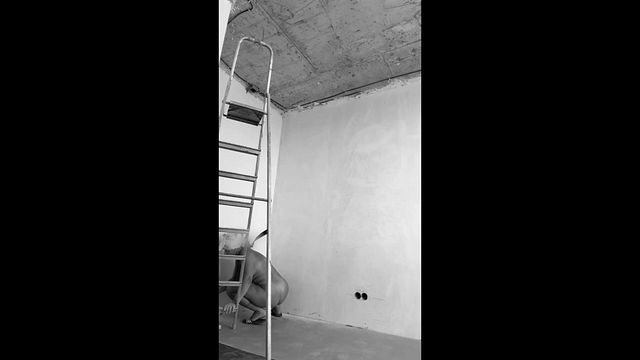 Naked Renovation: Wife Masturbates on Table While Husband Films Her Sensual Tease