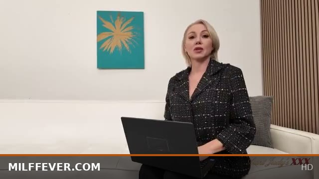 Busty 49-Year-Old MILF Chloe Adams Gives a Home Repair Quote with Extra Perks
